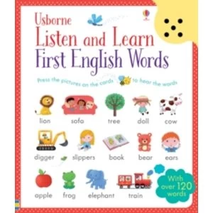 Image of Listen and Learn First English Words by Sam Taplin (Paperback, 2015)
