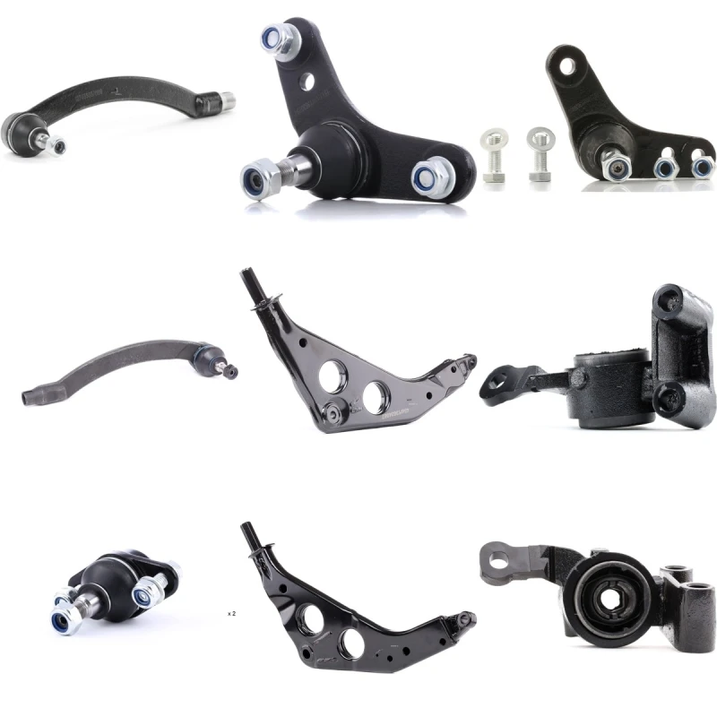 Image of RIDEX 772S0262 Control arm repair kit Front Axle, Control Arm Suspension Kit (772)