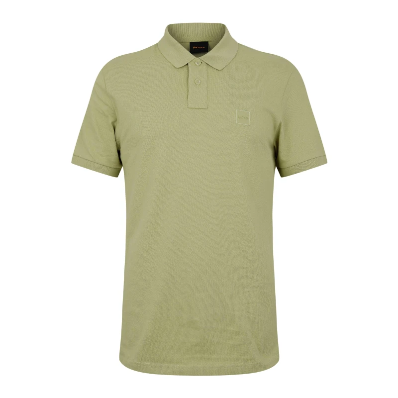 Image of Boss Mens HBO Passenger Premium Design Polo Shirt Beige 267 male L