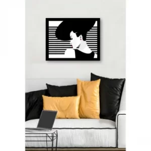 Image of SC0380 Multicolor Decorative Framed MDF Painting