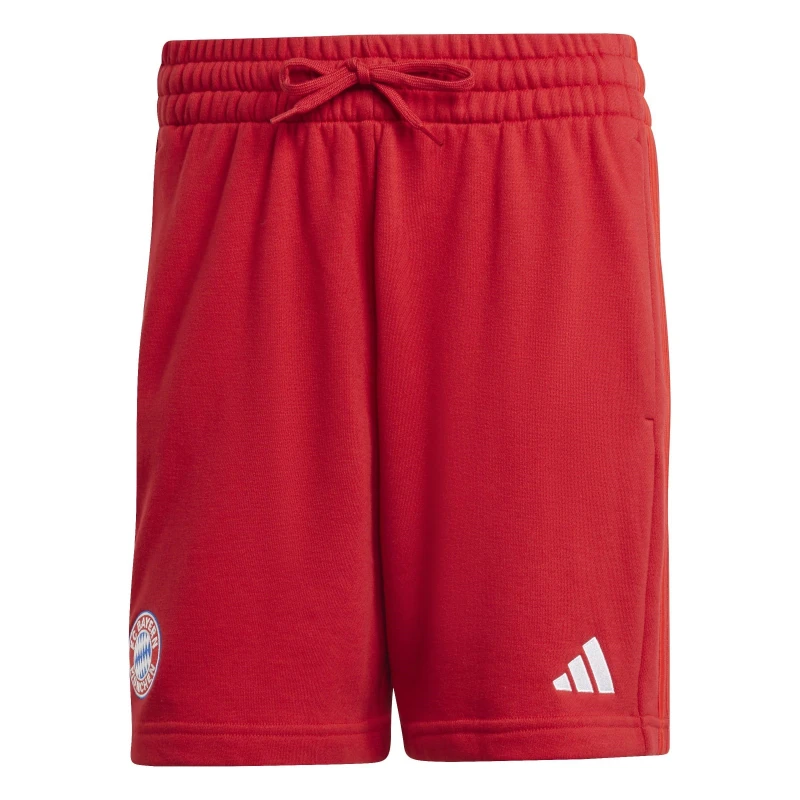 Image of adidas Bayern Munich DNA Shorts 2024 2025 Adults - Red Red S