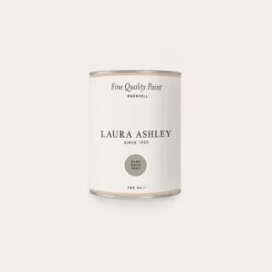 image of Laura Ashley Eggshell Paint Dark Dove Grey 750ml