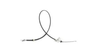 Image of RIDEX Brake Cable 124C0635 Hand Brake Cable,Parking Brake Cable PEUGEOT,TOYOTA,CITROEN,107 Schragheck (PM_, PN_),AYGO (WNB1_, KGB1_),C1 (PM_, PN_)