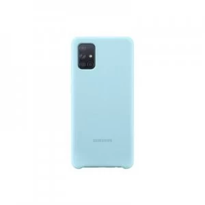 image of Samsung Silicone Cover Cover Samsung Galaxy A71 Blue