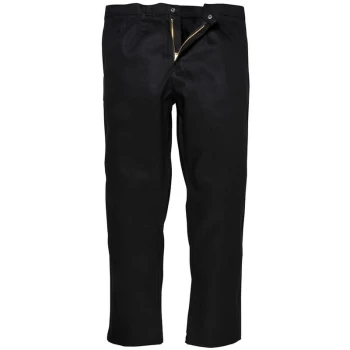 image of Portwest - BZ30BKRL - sz L Bizweld Trousers - Black