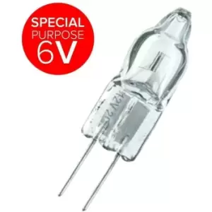 image of Schiefer Lighting Halogen G4 Capsule 10W 6V Dimmable Axial Warm White Clear M326