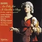 image of George Frideric Handel - An Ode For St Cecilias Day (King, Kings Consort, Sampson) (Music CD)