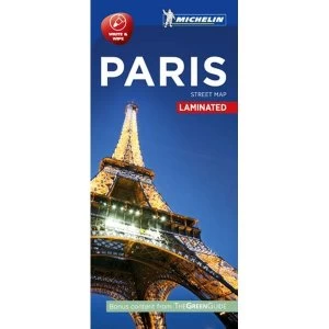 Image of Paris - Michelin City Map 9202 Laminated City Plan Sheet map 2016