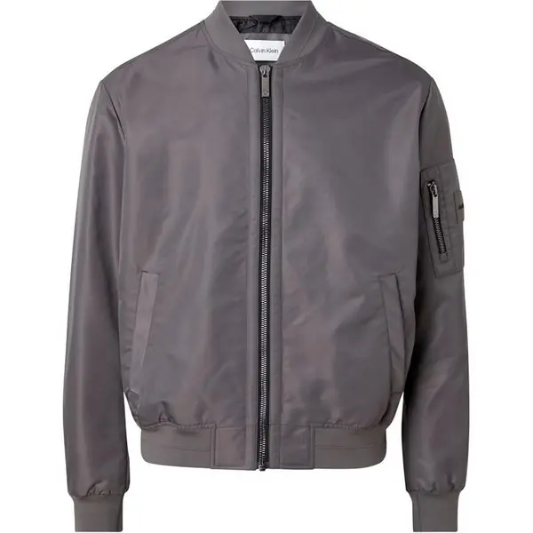 Image of Calvin Klein Sateen Hero Bomber Jacket Bomber Jackets - Midweight S Red 61814608350