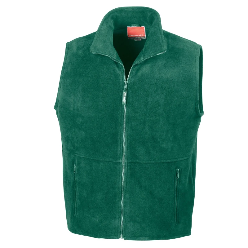 Image of Result Result Men Polartherm Body Warmer in Green Size: Small Green S Male 5063470721672