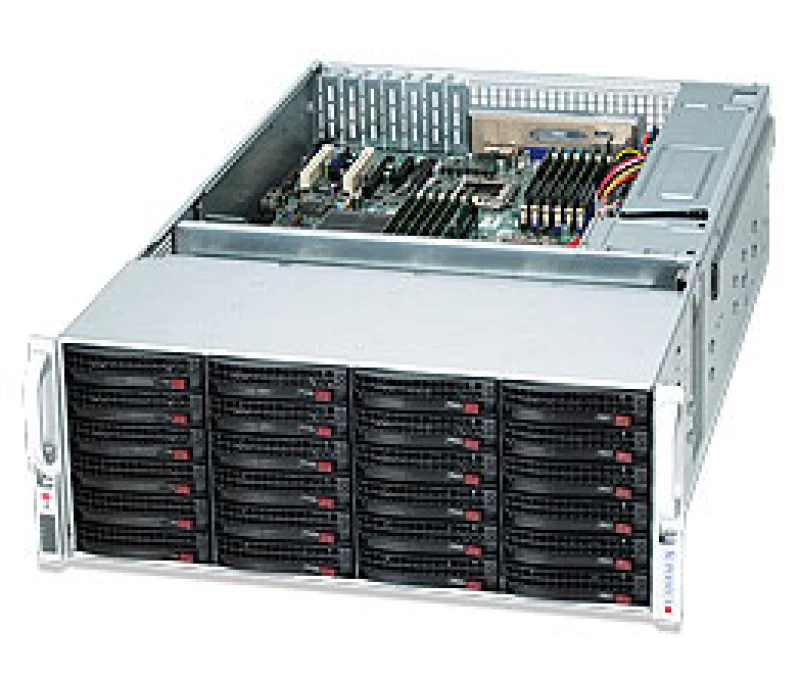 Image of Supermicro CSE-847E26-R1400LPB computer case Rack Black 1400 W