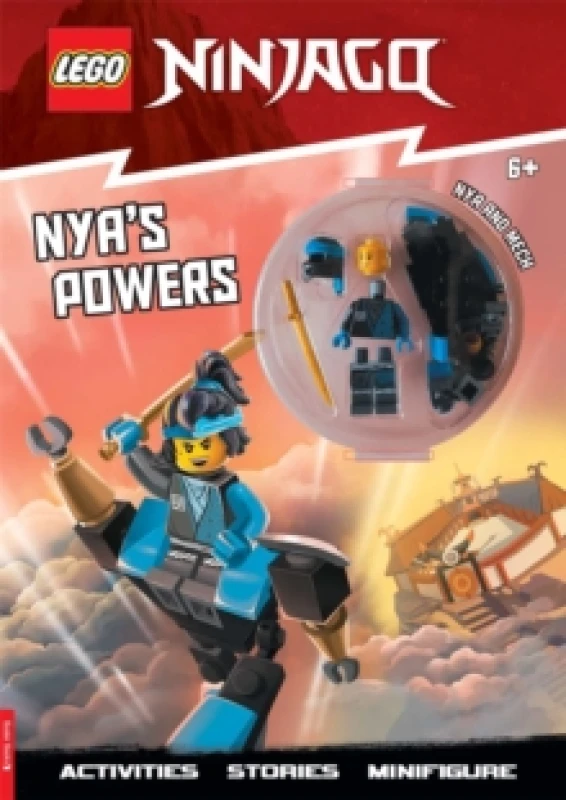 Image of Buster Books LEGO NINJAGO : Nya's Powers (with Nya LEGO minifigure and mech) Book Multi unisex
