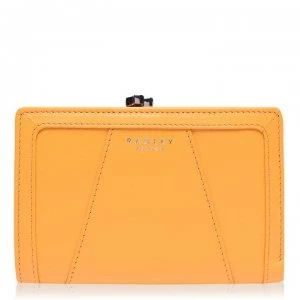 image of Radley Wood Fold Over Purse - BUTTERCUP