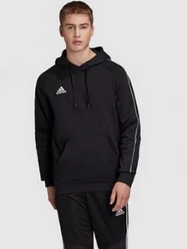 Image of adidas Core 18 Hoodie - Black Size M Men