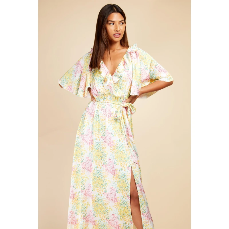 Image of Little Mistress Womens Maxi Dress Maxi Dresses 10 (S) Multi 65348699350