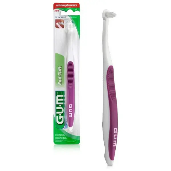 Image of Gum End Tuft Multi Volume Soft Toothbrush