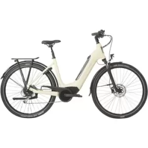 image of 2022 Raleigh Motus Grand Tour Derailleur Low Step Electric Bike in Cream