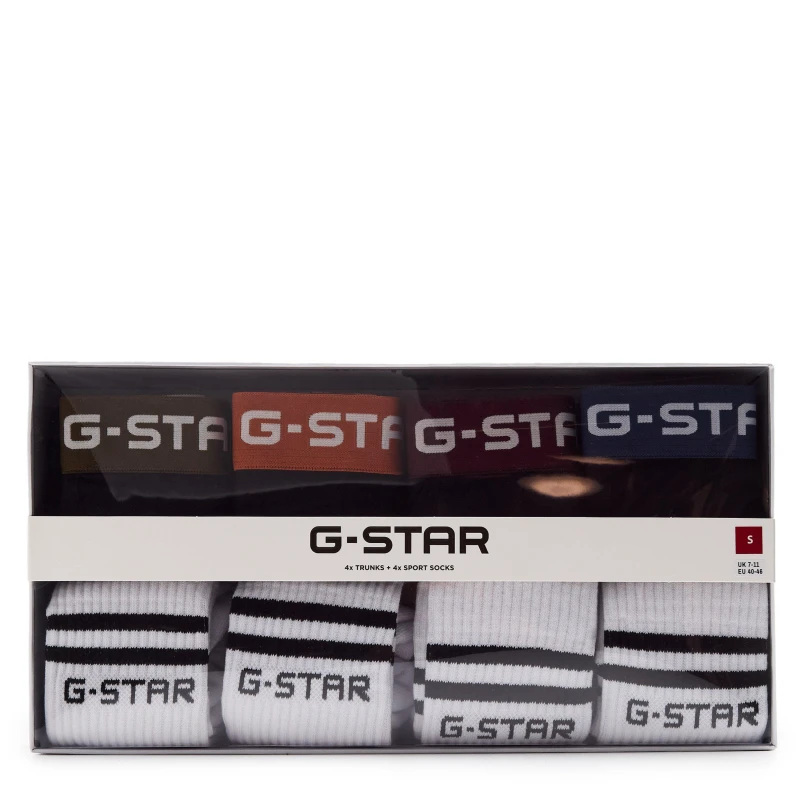 Image of G Star Mens Titan T&S St Boxers Black/White male Small