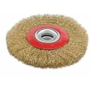 Image of Silverline - Brassed Steel Wire Wheel - 125 x 20mm