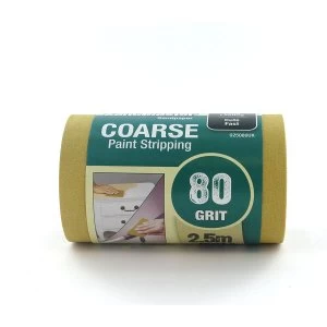 image of 3M Sandpaper Roll 2.5m P80