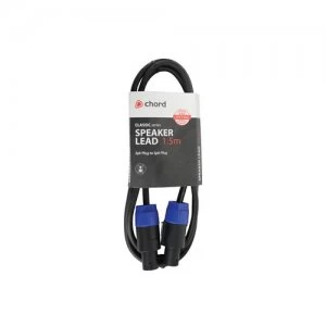 Image of Chord Electronics 190.191UK audio cable 1.5 m Speakon Black