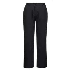 Image of Portwest C071 Rachel Chef Trousers Black 2XL 31"