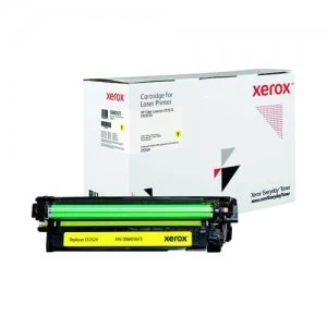Image of Xerox Everyday Replacement For CE252A Laser Toner Ink Cartridge Yellow 006R03673
