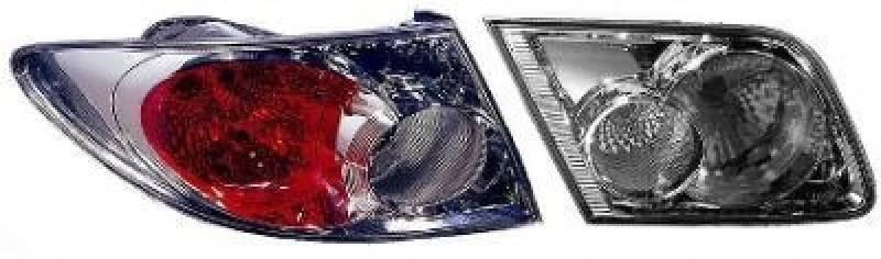 Image of VAN WEZEL 2754931 Rear light Outer section, without bulb holder, Left Combination Rearlight (391)