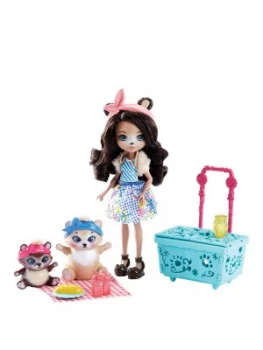 Image of Enchantimals Paws For A Picnic Doll Set