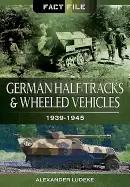 Image of german half tracks and wheeled vehicles