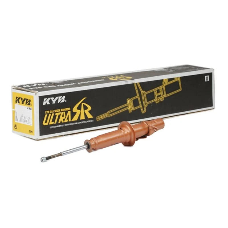 Image of KYB 351008 Shock absorber Front Axle Right, Gas Pressure, Twin-Tube, Spring-bearing Damper, Top pin Shock Absorber (854)