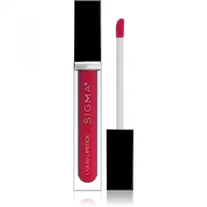 Image of Sigma Beauty Liquid Lipstick Liquid Matte Lipstick Shade Venom 5.7 g