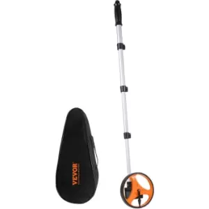 image of VEVOR Measuring Wheel 159mm Road Runner Distance Telescoping Handle w/ Back Bag