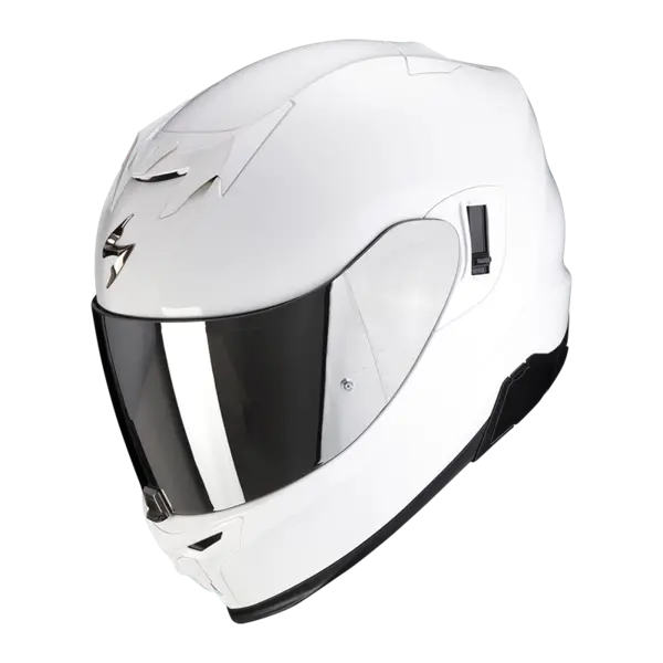 Image of Scorpion Exo-520 Evo Air Solid White Full Face Helmet S
