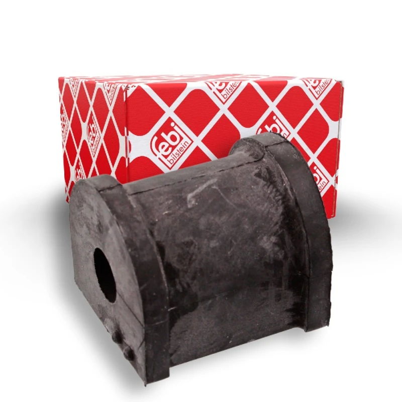 Image of FEBI BILSTEIN 41514 Stabilizer Bushes Rear Axle, Rubber Rubber Anti-roll Bar Bush Kit (1334)