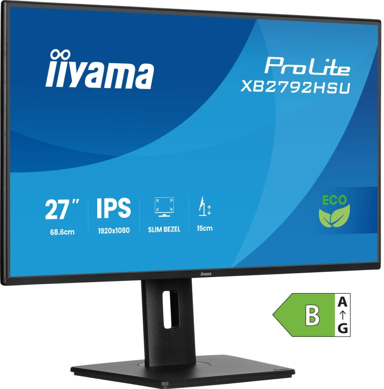 Image of iiyama iiyama ProLite XB2792HSU-B1 computer monitor 68.6cm (27") 1920 x 1080 pixels Full HD LED Black XB2792HSU-B1
