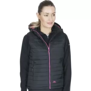 Image of Trespass Womens/Ladies Aretha Padded Hooded Walking Gilet Bodywarmer 10/S - Bust 34' (86cm)