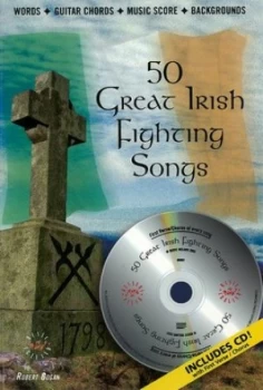 Image of 50 Great Irish Fighting Songs by Robert Gogan Book