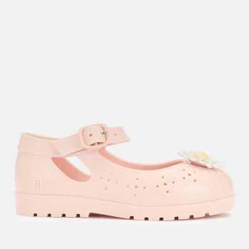 Image of Mini Melissa Toddler's Mini Classic Daisy Sandals with Bag - Pink - UK 4 Baby