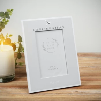 Image of Faith & Hope Confirmation Photo Frame - 4" x 6"