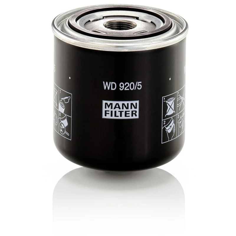 Image of MANN-FILTER WD 920/5 Filter, operating hydraulics Filter,operating hydraulics (536)