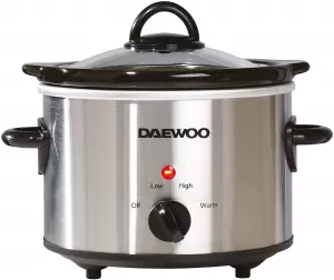 image of Daewoo SDA1363 1.5L Slow Cooker Pot