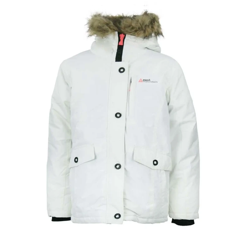 Image of Peak Mountain Girl's ski parka Peak Mountain Falava Blanc Female 3 ans FALAVA/YL-BLANC