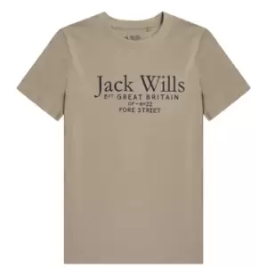 image of Jack Wills Kids Carnaby T-Shirt - Beige