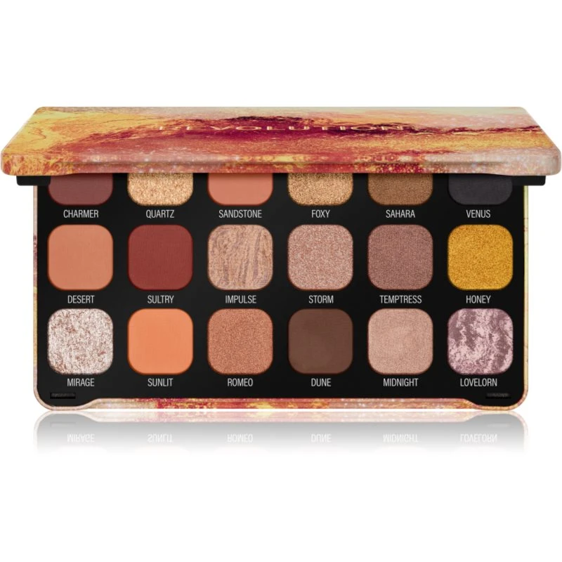 Image of Revolution Forever Flawless eyeshadow palette shade Bronze Temptation 18x1.1 g