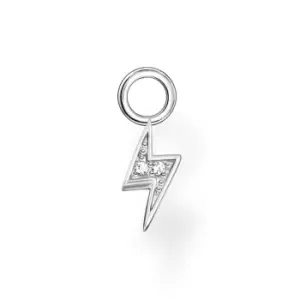Image of THOMAS SABO Silver Lightning Bolt Ear Pendant