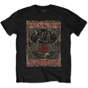 Image of Tom Petty & The Heartbreakers - Mojo Tour Unisex Large T-Shirt - Black