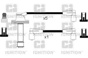 Image of Quinton Hazell XC493 Ignition Lead Set