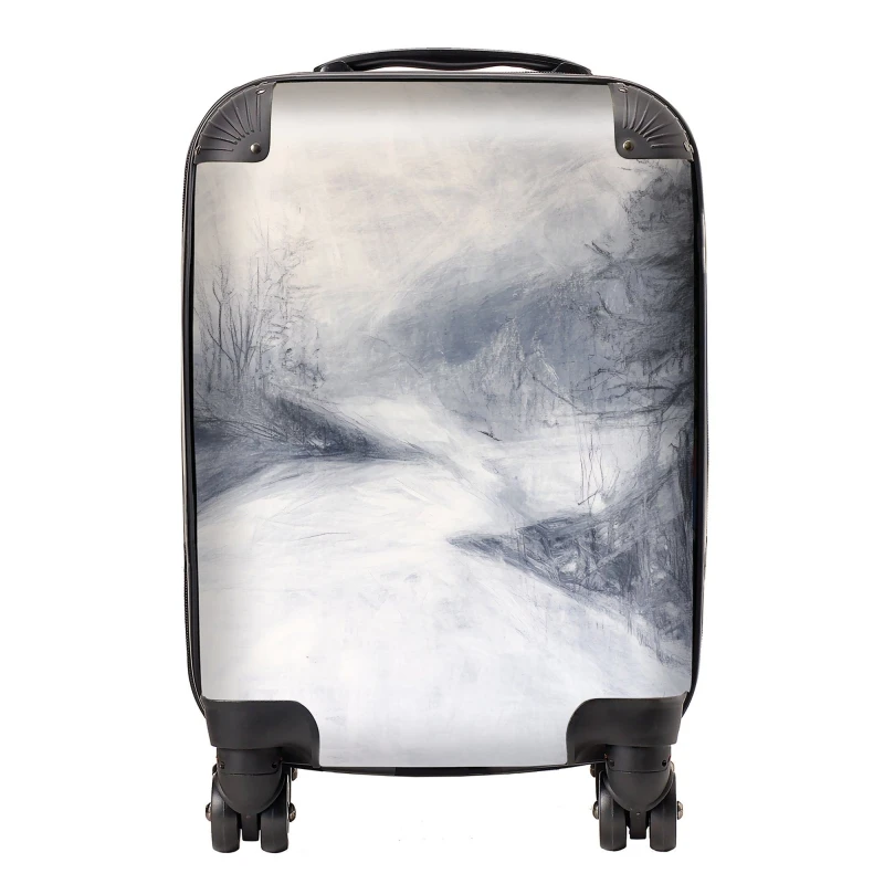Image of Designer Luggage Isla Quinn: 00027 Suitcase in Grey Size: Large Grey Unisex Large