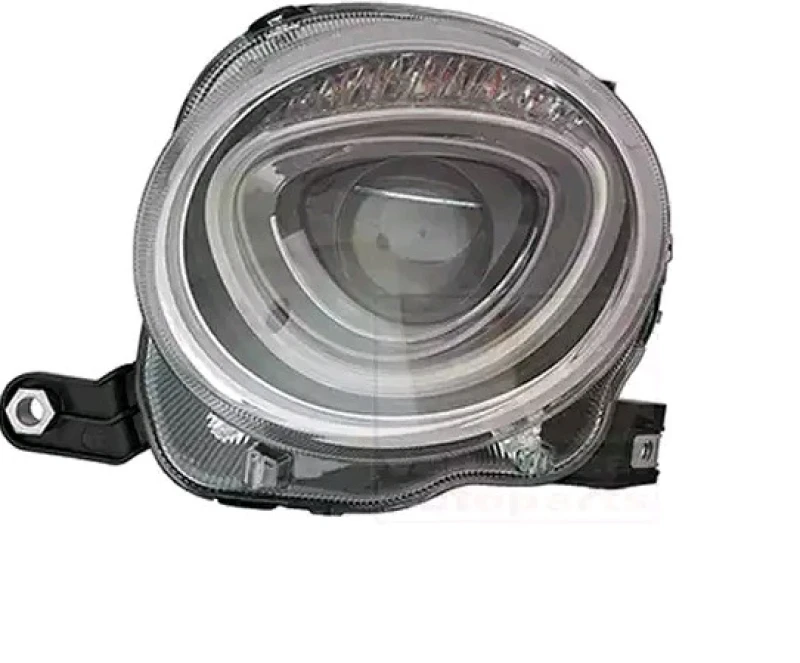 Image of VAN WEZEL 1614961M Headlights H7, Left, with motor for headlamp levelling Headlight (259)